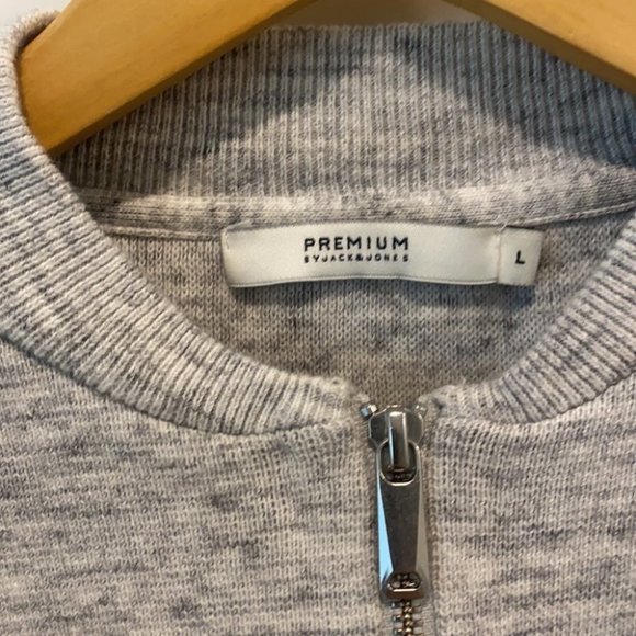 Jack and Jones long sleeve zip up sweater size LG - Picture 6 of 10
